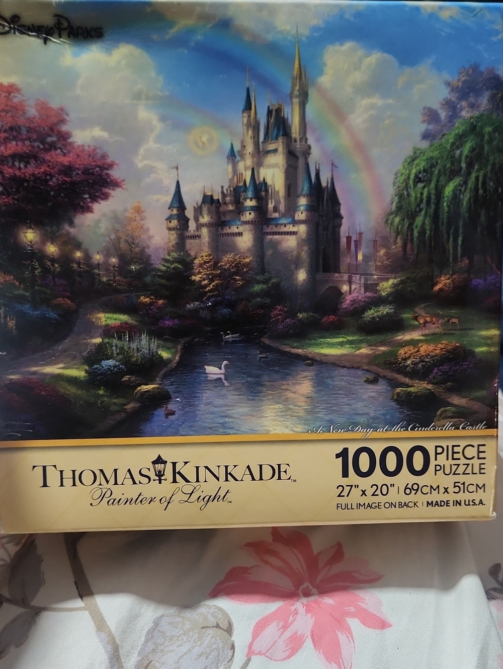 Thomas Kinkade Cinderella Castle Puzzle - New Sealed. Read Plz